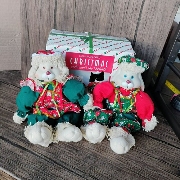 House of Lloyd Other - House Of Lloyd Christmas Around The World Hip & Hop Bunny Dolls 542064 1996